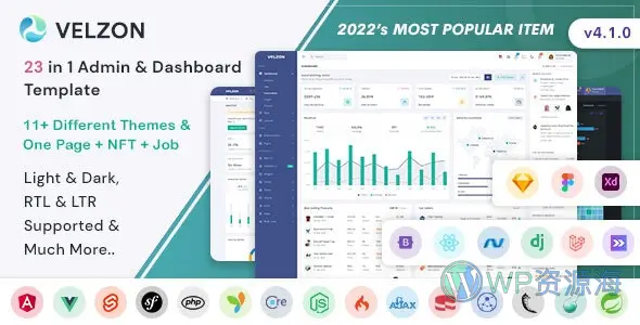 Velzon v4.1.0 更新日志插图-WP资源海 Velzon v4.1.0 更新日志插图-WP资源海