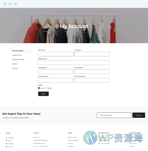 ChawkBazar-简约漂亮的外贸商城网站模板WordPress主题插图15-WP资源海