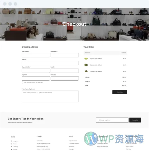 ChawkBazar-简约漂亮的外贸商城网站模板WordPress主题插图14-WP资源海