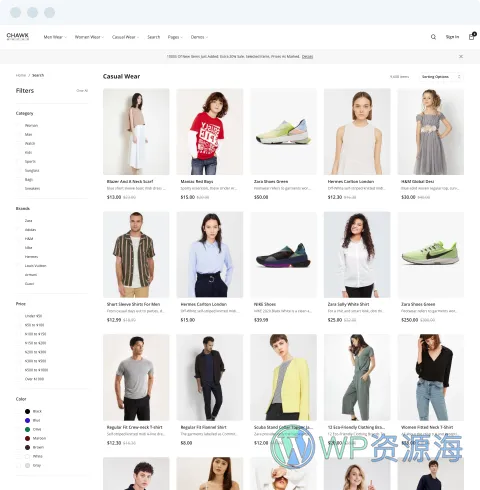 ChawkBazar-简约漂亮的外贸商城网站模板WordPress主题插图13-WP资源海