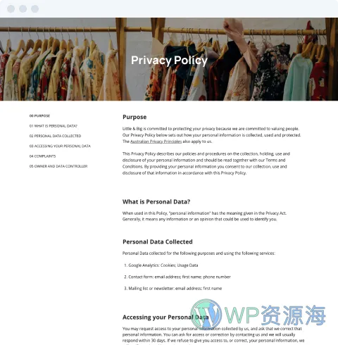 ChawkBazar-简约漂亮的外贸商城网站模板WordPress主题插图9-WP资源海