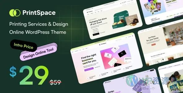PrintSpace-印刷印染打印网站模板WordPress主题插图-WP资源海