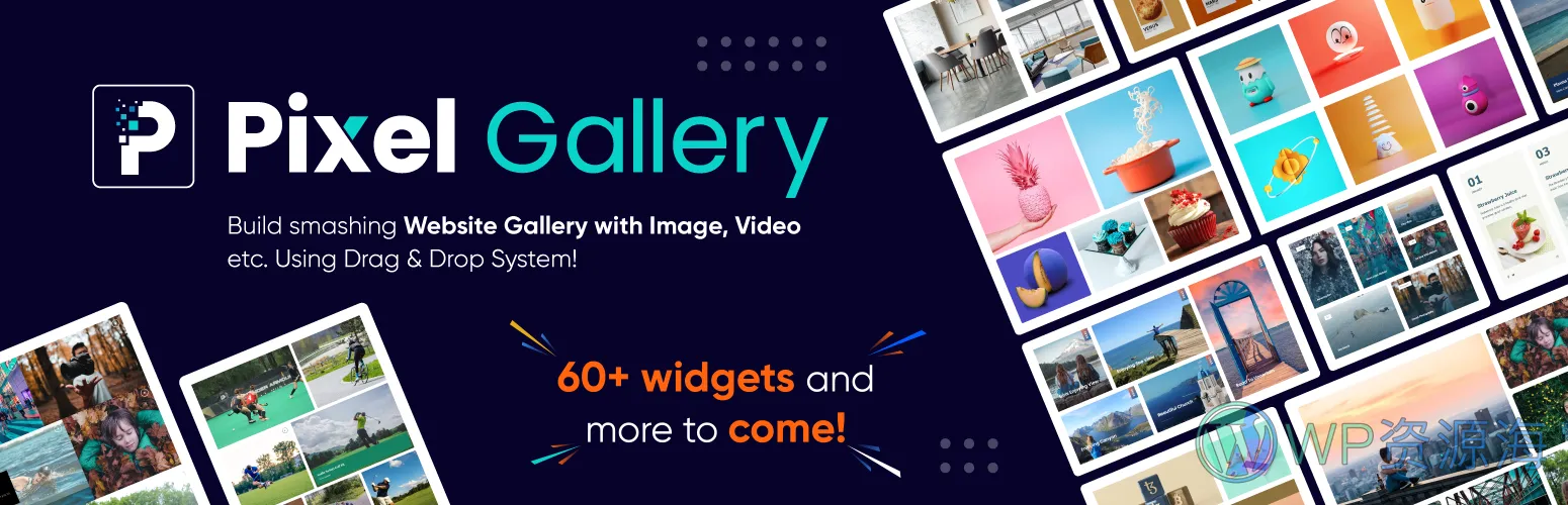 Pixel Gallery Pro-画廊图库图片展示WordPress插件[更至v1.4.3]插图-WP资源海