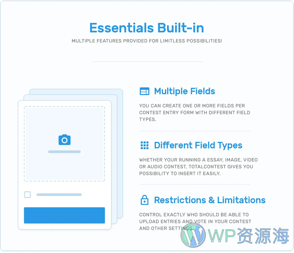 TotalContest Pro-内容创意征集竞赛比拼WordPress插件[更至v2.8.1]插图5-WP资源海