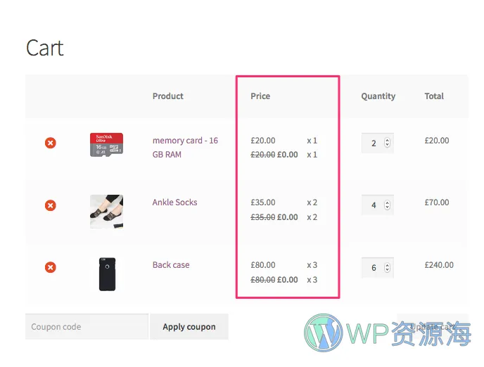 Woo Discount Rules PRO-优惠券使用规则与条件管理WordPress插件插图9-WP资源海
