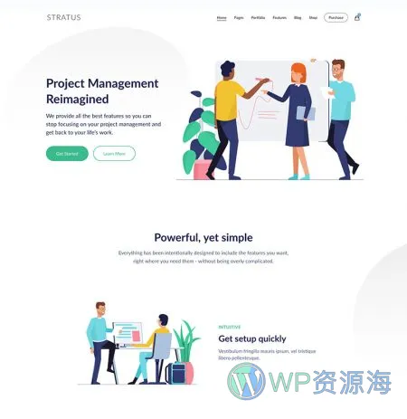 Stratus v4.2.5 软件APP网站模板WordPress主题插图7-WP资源海
