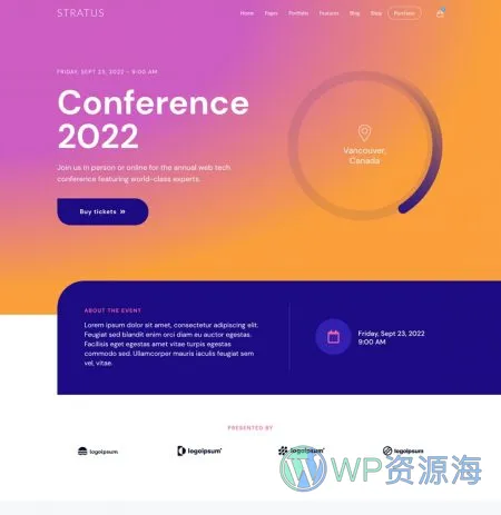 Stratus v4.2.5 软件APP网站模板WordPress主题插图4-WP资源海