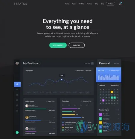 Stratus v4.2.5 软件APP网站模板WordPress主题插图26-WP资源海