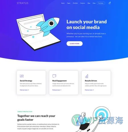 Stratus v4.2.5 软件APP网站模板WordPress主题插图34-WP资源海