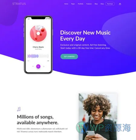 Stratus v4.2.5 软件APP网站模板WordPress主题插图32-WP资源海