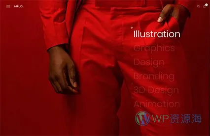 Arlo v6.0 个人作品/服务/项目/产品展示WordPress主题插图3-WP资源海