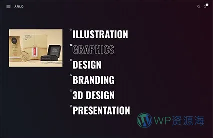 Arlo v6.0 个人作品/服务/项目/产品展示WordPress主题插图4-WP资源海