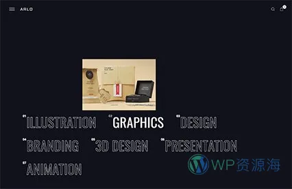 Arlo v6.0 个人作品/服务/项目/产品展示WordPress主题插图5-WP资源海