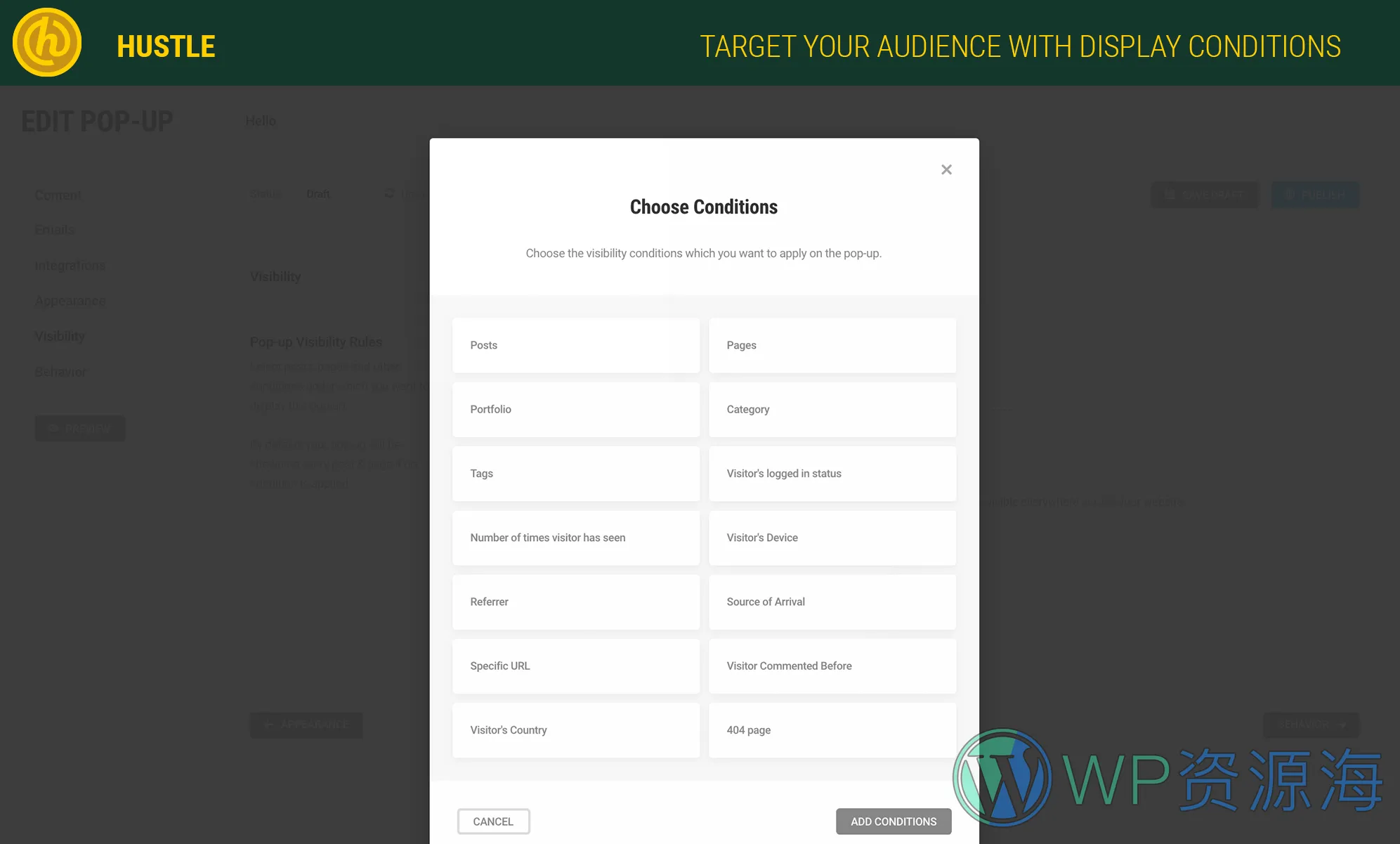 Hustle Pro v7.8.4 快速创建订阅与营销弹窗WordPress插件插图5-WordPress资源海