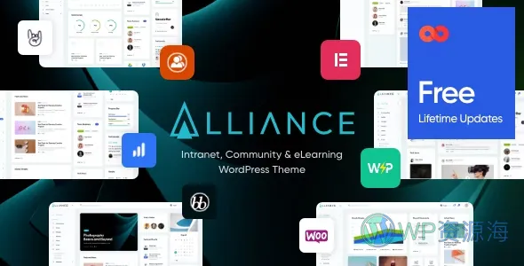 Alliance v3.4 社区论坛/课程销售/VIP会员WordPress主题插图-WP资源海
