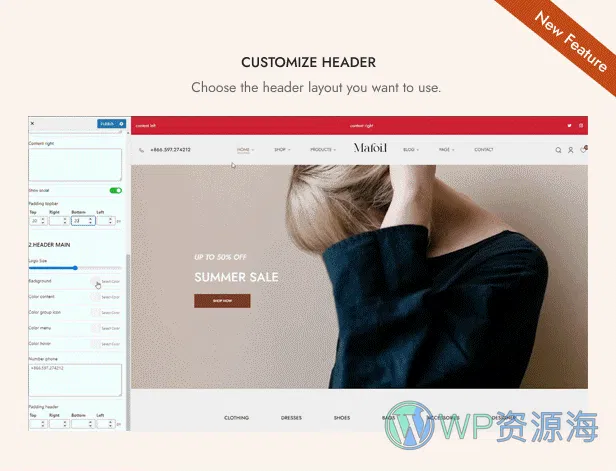 Mafoil-时装箱包商城网站模板WordPress主题插图14-WP资源海