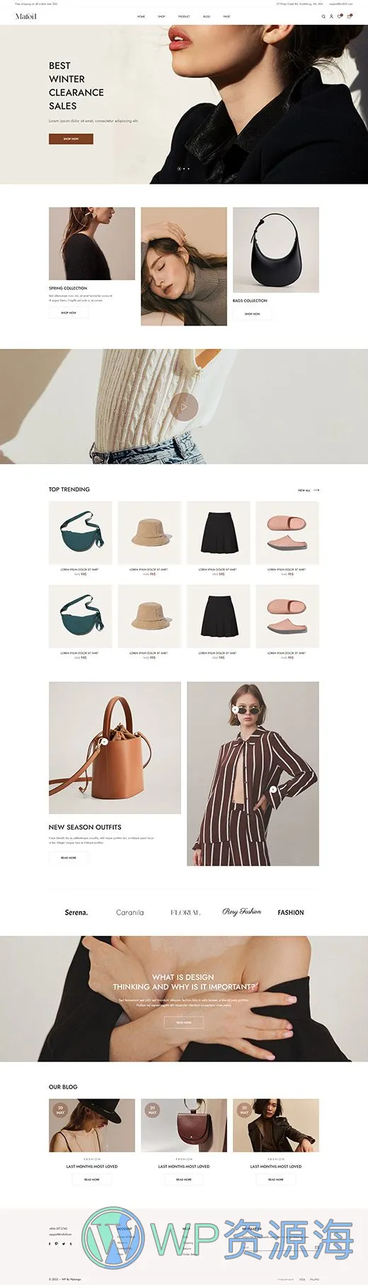 Mafoil-时装箱包商城网站模板WordPress主题插图10-WP资源海
