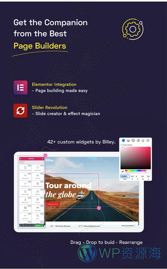Billey-创意多用途网站模板WordPress主题插图26-WP资源海