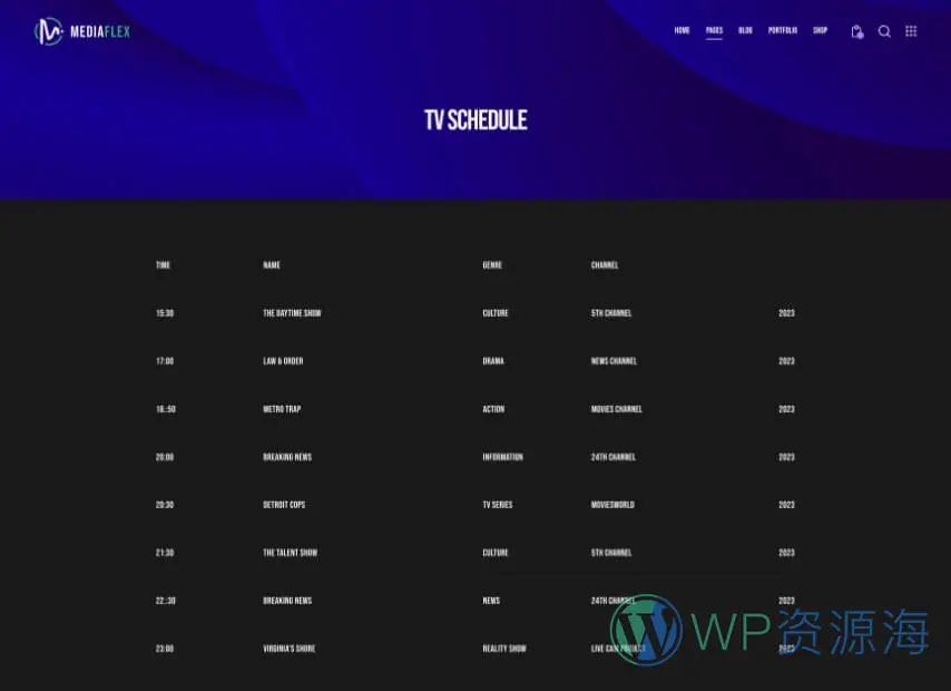 MediaFlex-电视剧集音乐播客流媒体网站模板WordPress主题插图14-WP资源海