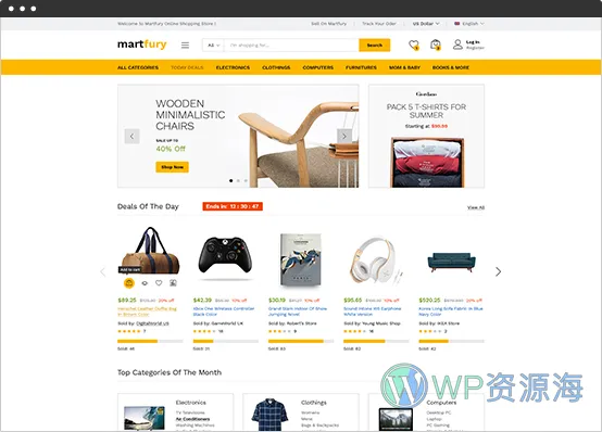 Martfury-WooCommerce市场主题[更至v3.2.4]插图1-WP资源海