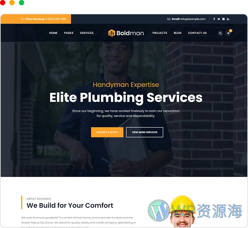 Boldman v6.7 家政维修装饰装修公司网站模板WordPress主题插图7-WP资源海 Boldman v6.7 家政维修装饰装修公司网站模板WordPress主题插图7-WP资源海