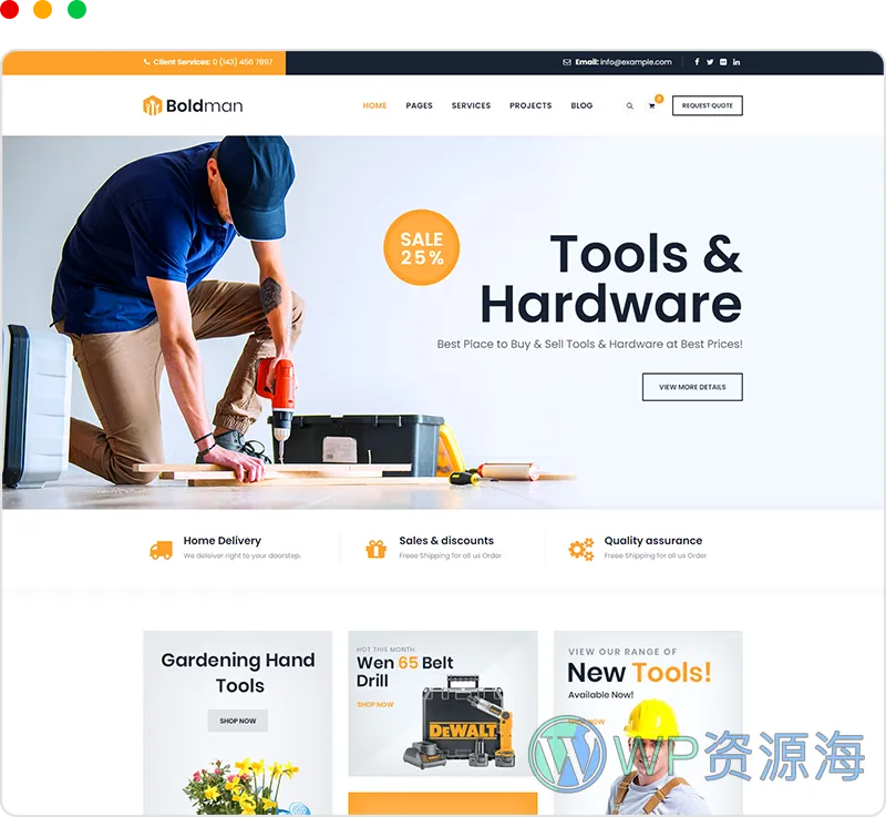 Boldman v6.7 家政维修装饰装修公司网站模板WordPress主题插图15-WP资源海 Boldman v6.7 家政维修装饰装修公司网站模板WordPress主题插图15-WP资源海