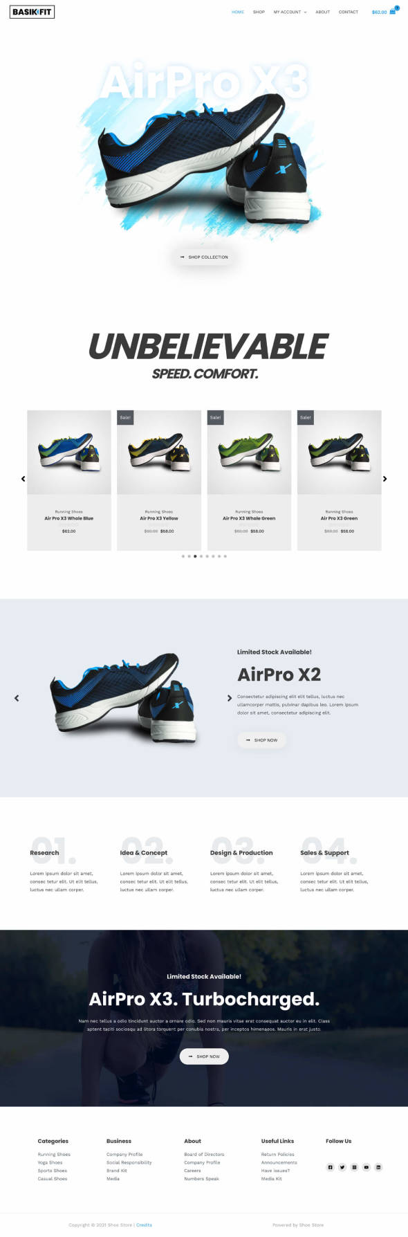 整站模板_品牌鞋子鞋类产品网站成品模板_一键导入式快速建站模板