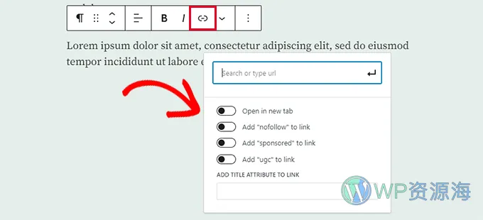 Link control in All in One SEO