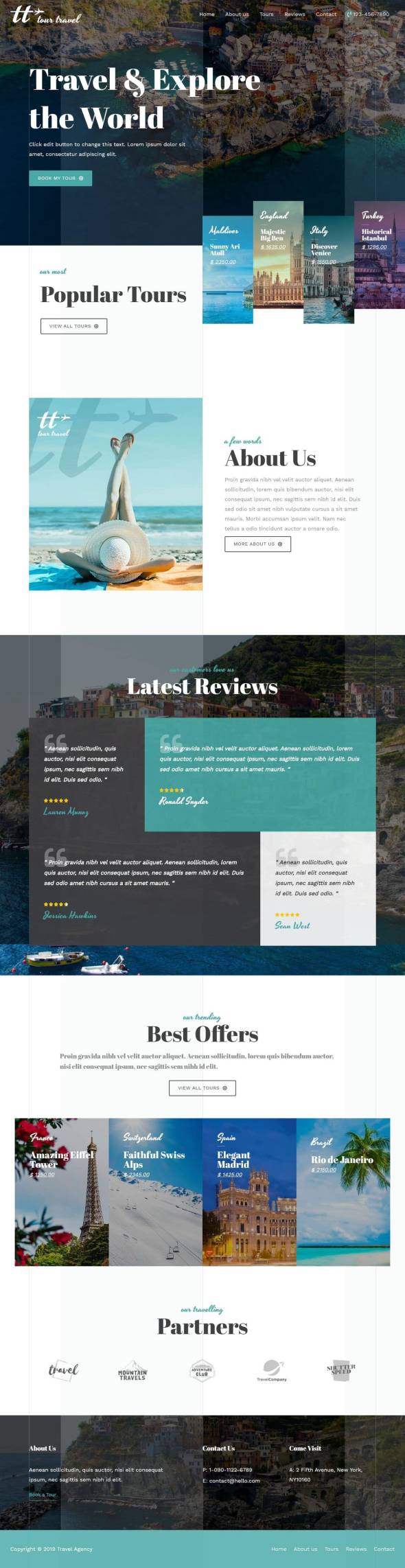 整站模板_旅行社旅游公司网站成品模板_一键导入式快速建站模板
