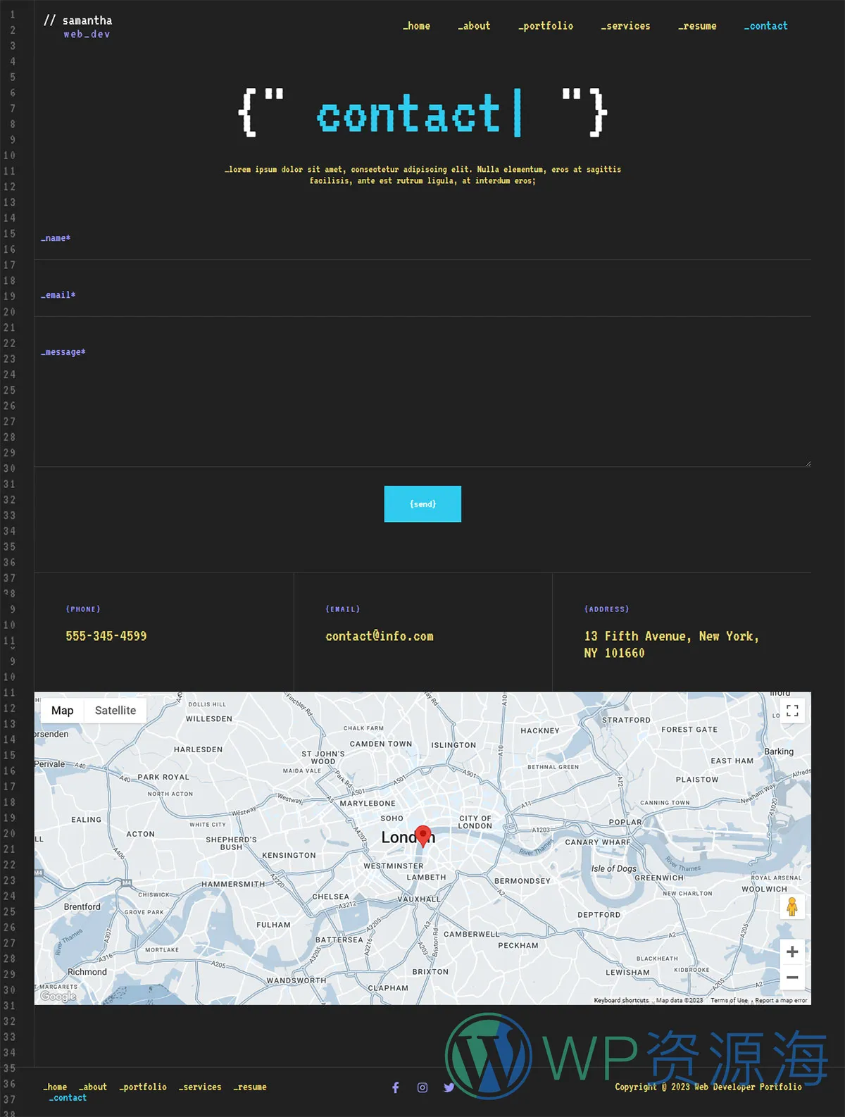 整站模板_网页设计开发与建站外包公司网站成品模板_一键导入式快速建站模板插图1-WP资源海