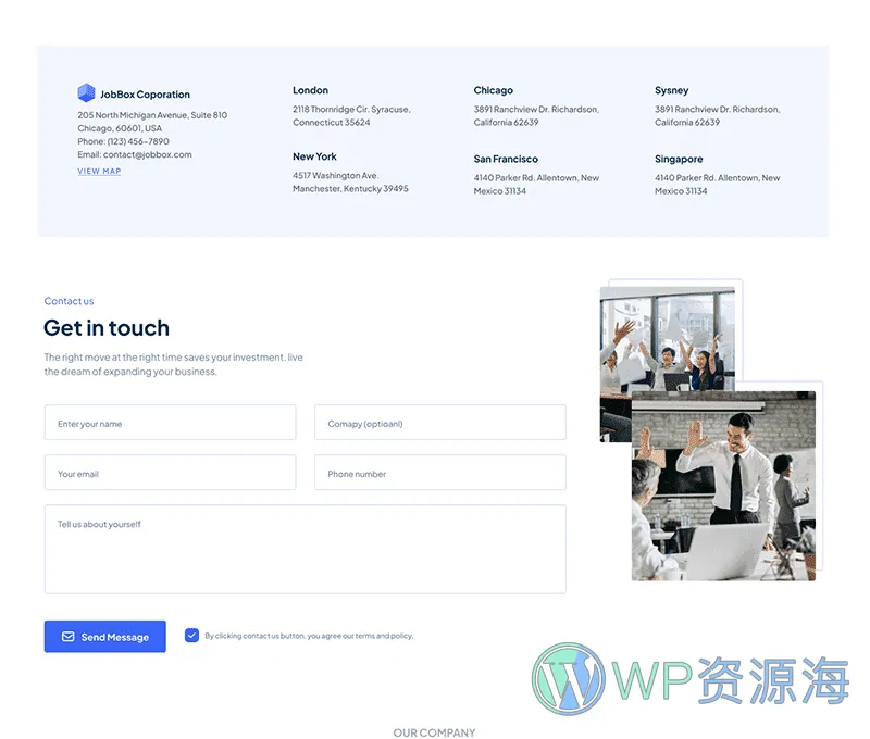 JobBox 招聘求职找工作网站模板WordPress主题插图14-WP资源海