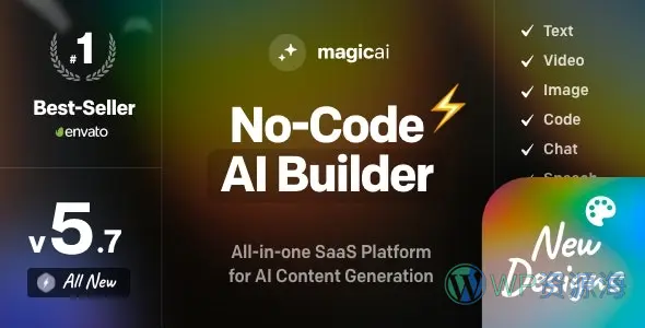 【首发】MagicAI-全功能聚合版AI平台PHP源码[更至v5.7]插图-WordPress资源海