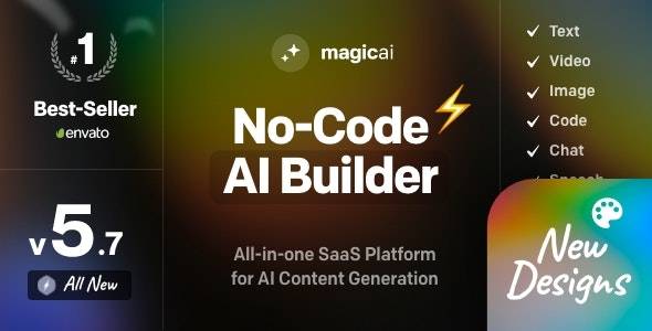 【首发】MagicAI-全功能聚合版AI平台PHP源码[更至v5.7]