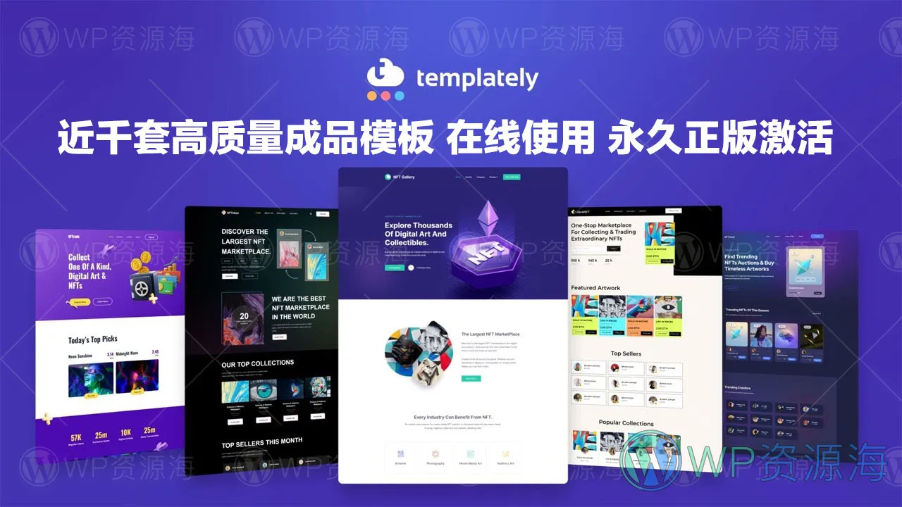 Templately-建站必备千套成品模板在线导入快速安装插图-WP资源海