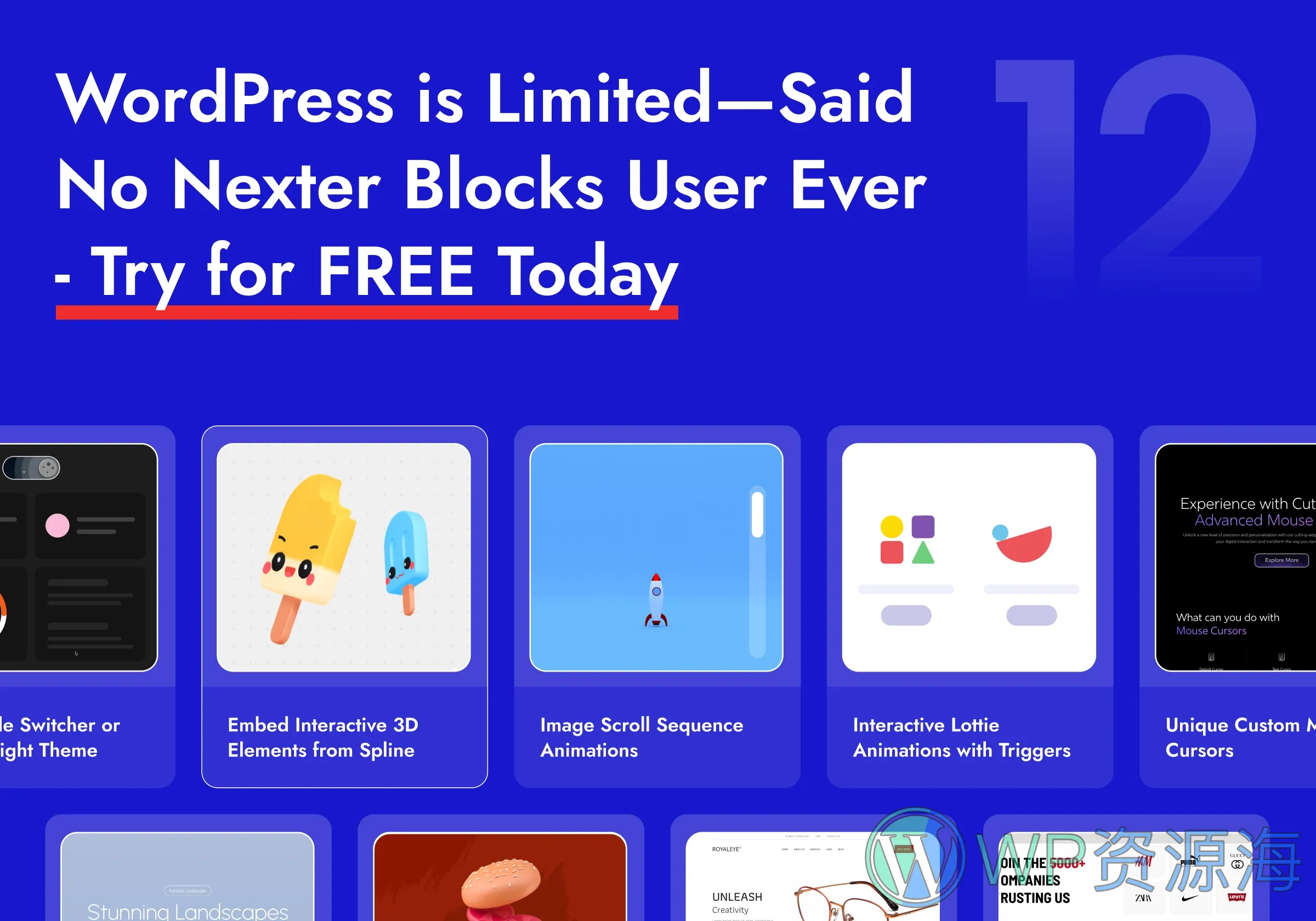 Nexter Blocks Pro-古腾堡编辑器增强与扩展WordPress插件插图13-WP资源海