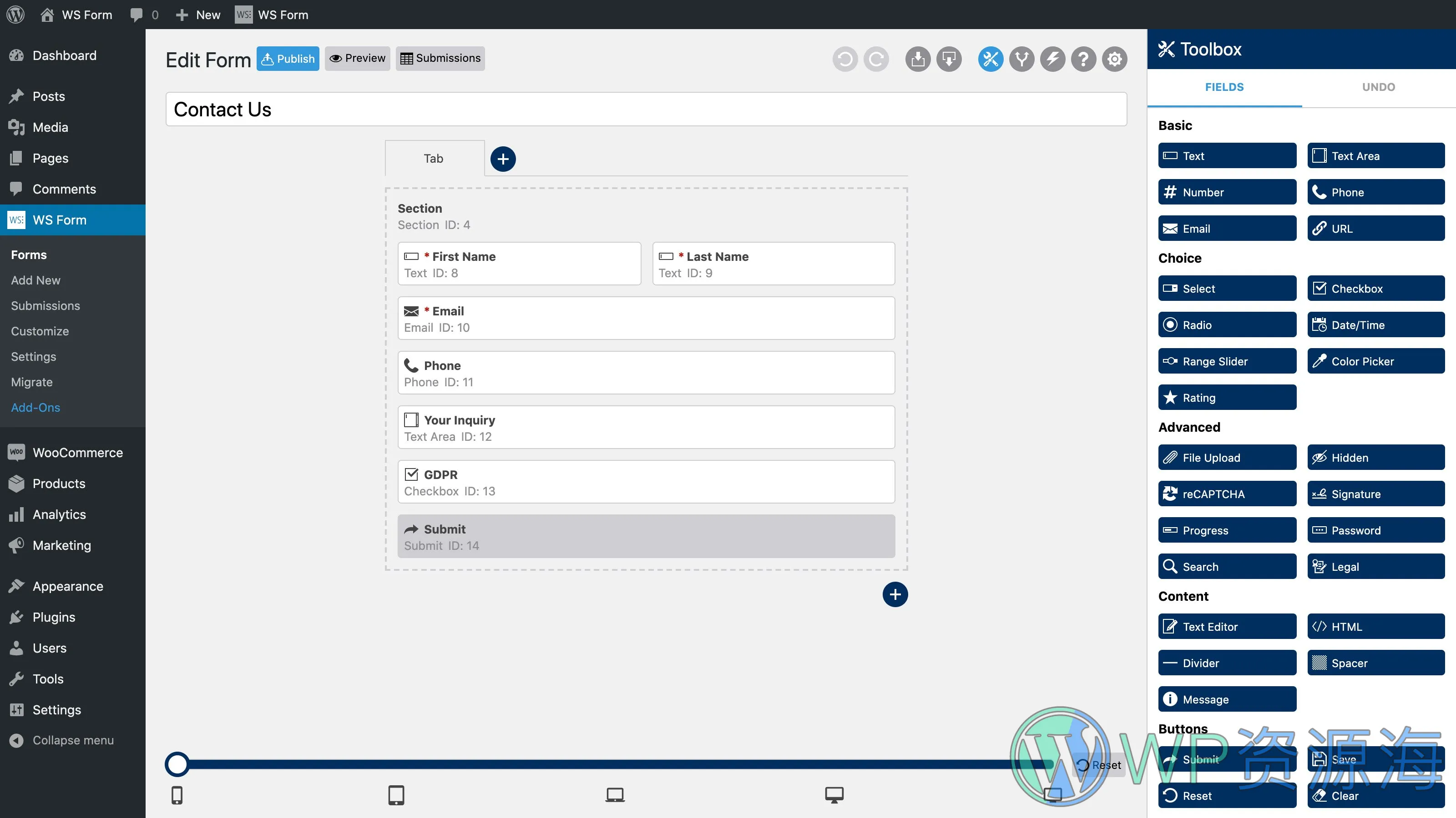 WS Form Pro-功能超强大的WordPress表单插件插图6-WP资源海