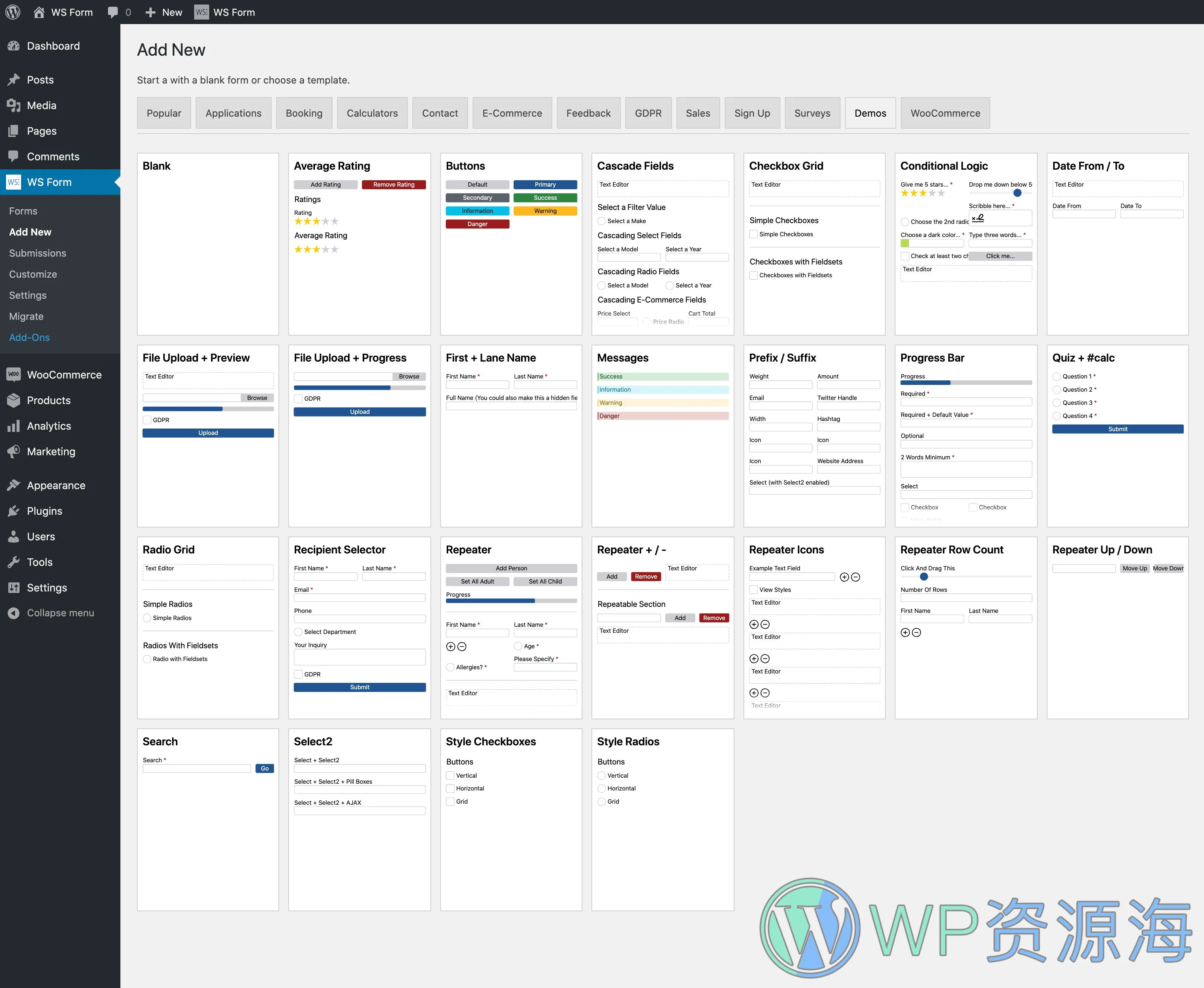 WS Form Pro-功能超强大的WordPress表单插件插图3-WP资源海