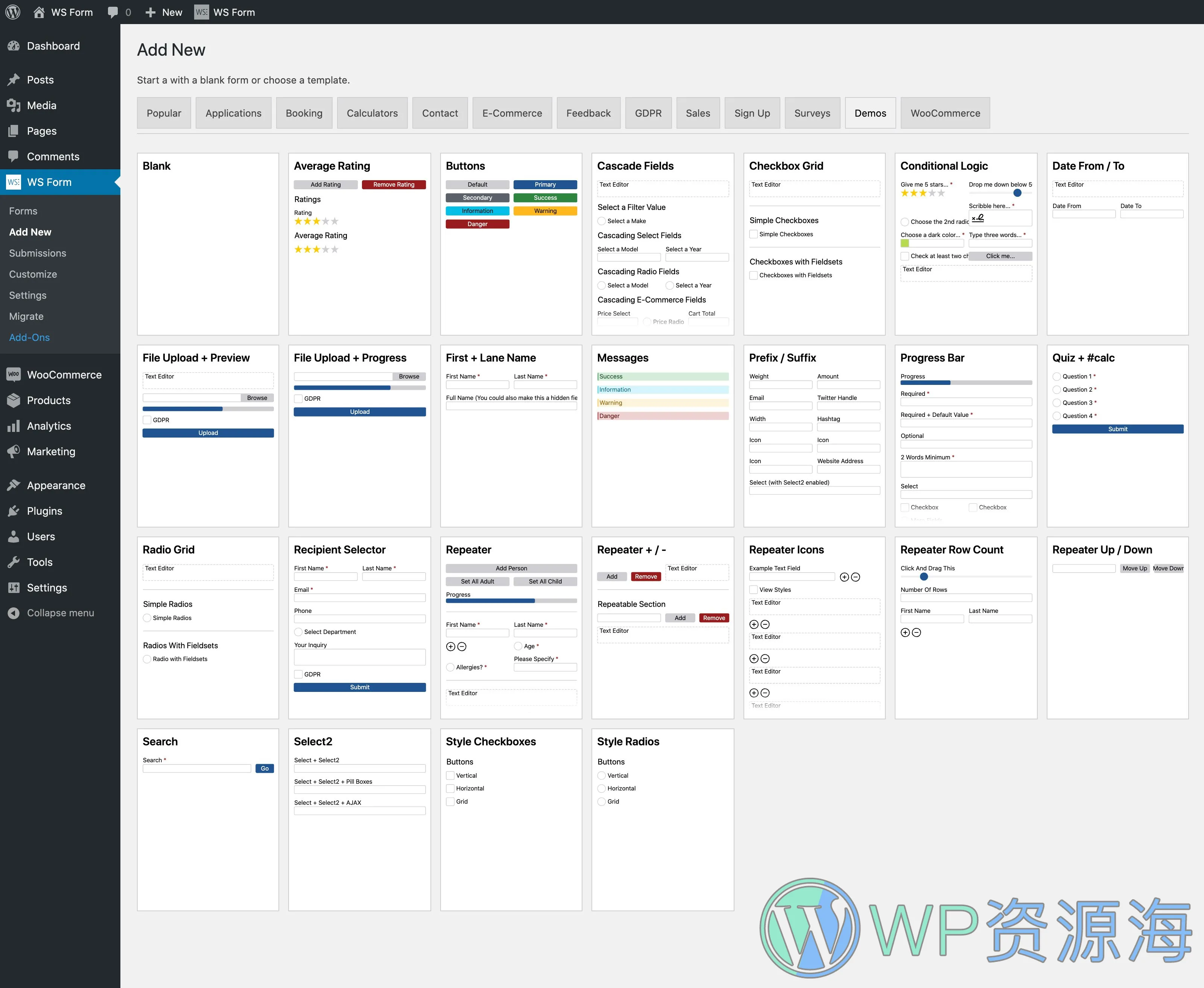 WS Form Pro-功能超强大的WordPress表单插件[更至v1.9.196]插图2-WordPress资源海