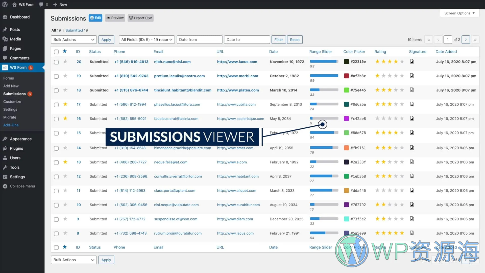 WS Form Pro-功能超强大的WordPress表单插件[更至v1.9.196]插图9-WordPress资源海