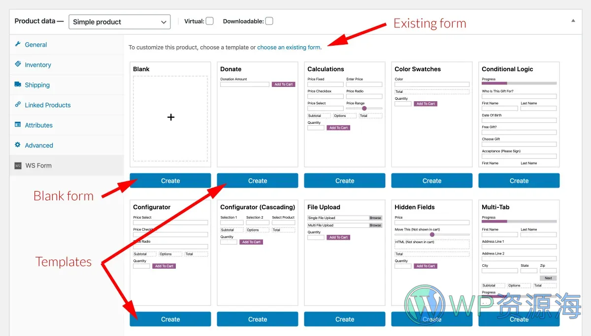 WS Form PRO Product Custom Fields 产品自定义字段Woo插件插图1-WP资源海 WS Form PRO Product Custom Fields 产品自定义字段Woo插件插图1-WP资源海