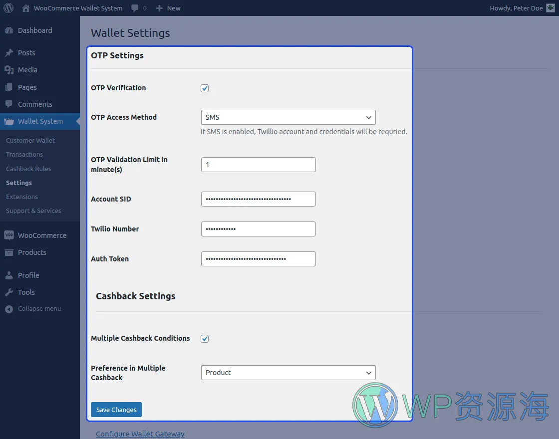 WooCommerce Wallet System-商城用户钱包系统WordPress插件[更至v3.6.2]插图10-WP资源海