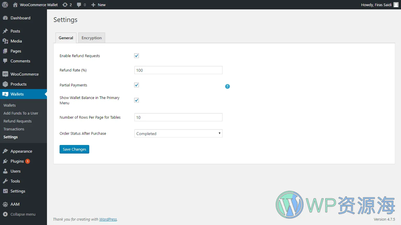WooCommerce Wallet-Woo商城用户钱包管理系统WordPress插件[更至v3.1.0]插图5-WP资源海