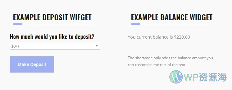 WooCommerce Wallet-Woo商城用户钱包管理系统WordPress插件[更至v3.1.0]插图10-WP资源海