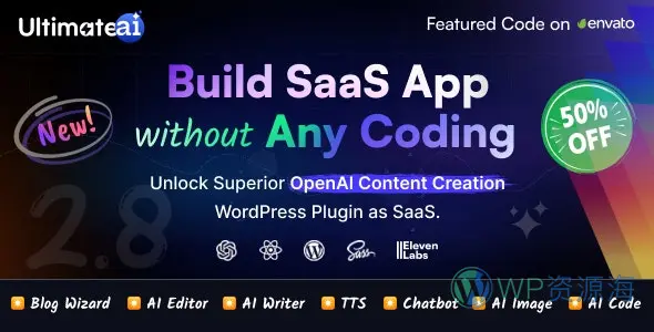 UltimateAI-快速创建功能聚合型AI平台WordPress插件[更至v2.8.1]插图-WP资源海