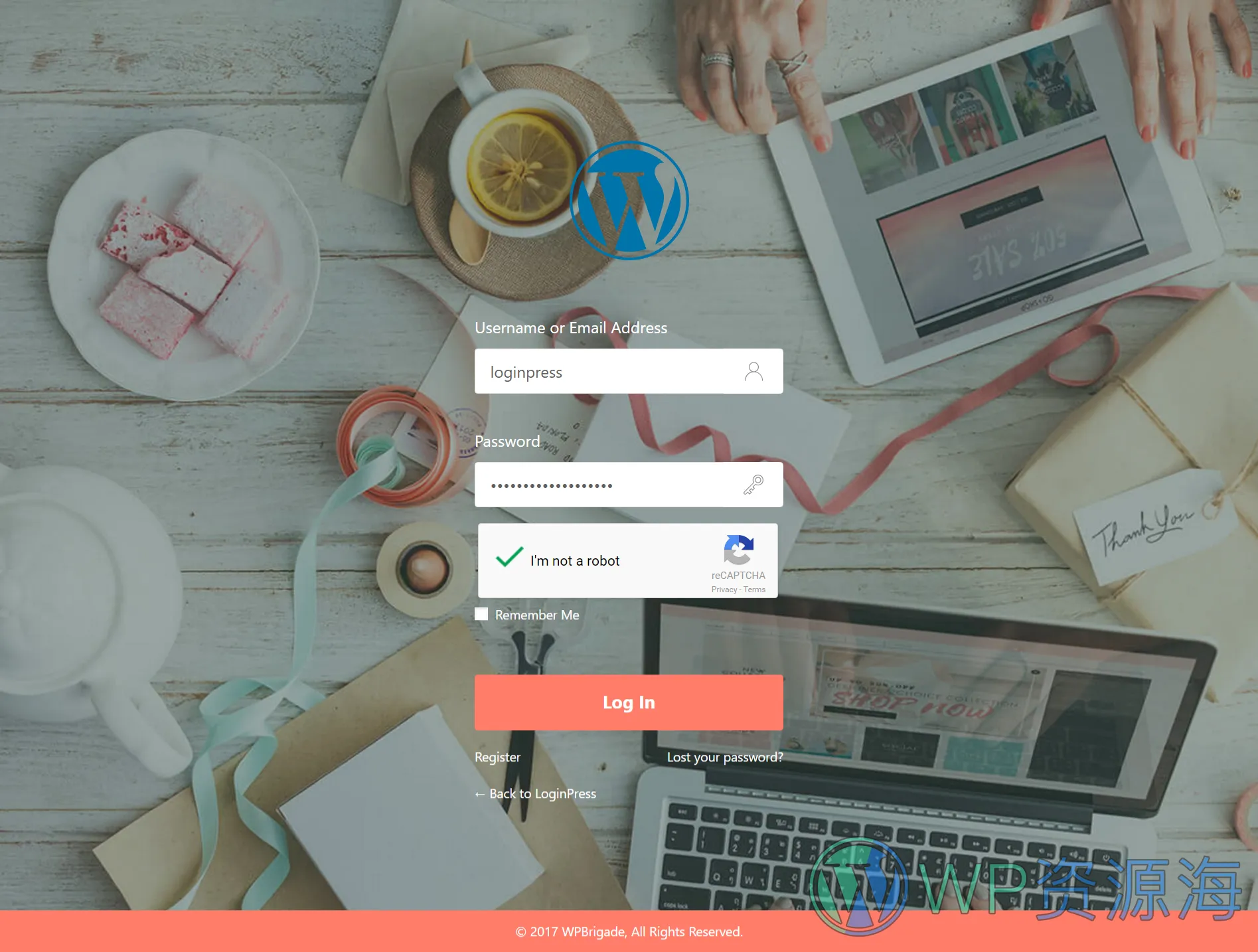 LoginPress Pro-登录页面设计与管理WordPress插件[更至v3.1.2]插图23-WordPress资源海