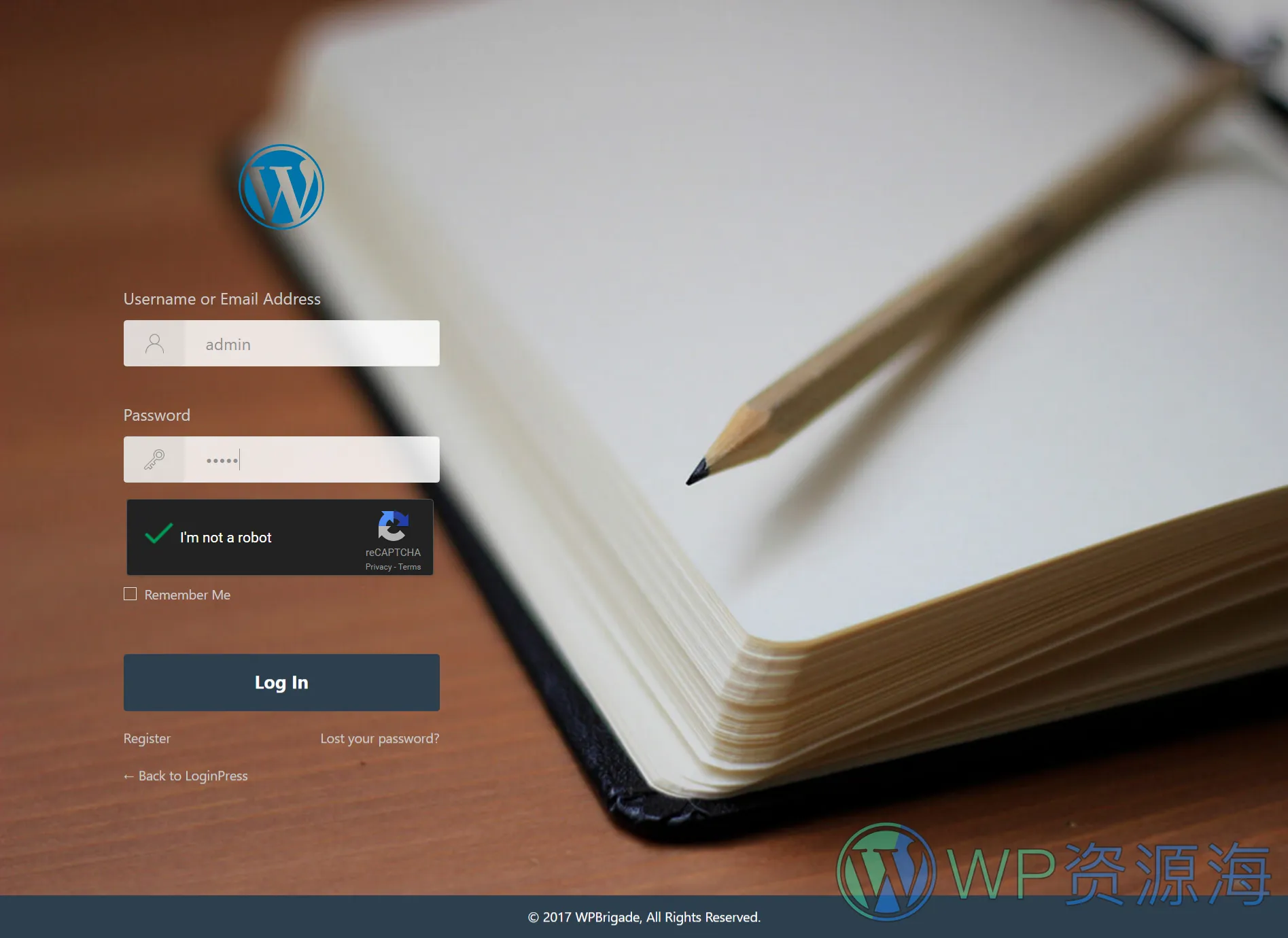 LoginPress Pro-登录页面设计与管理WordPress插件[更至v3.1.2]插图19-WordPress资源海
