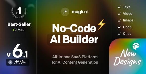 【首发】MagicAI-全功能聚合版AI平台PHP源码[更至v6.1.2]