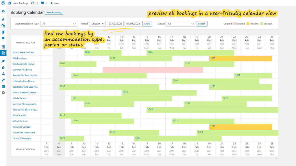 MotoPress Hotel Booking-酒店住宿房间预订WordPress插件[更至v5.0.4]图片9