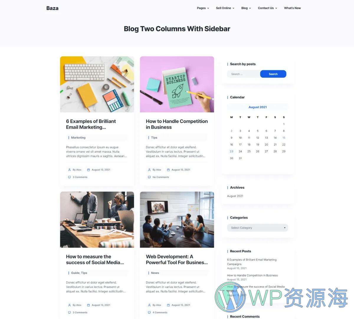 Baza-漂亮多用途3D插画风WordPress主题插图40-WP资源海 Baza-漂亮多用途3D插画风WordPress主题插图40-WP资源海