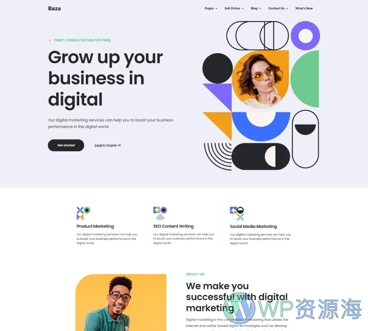 Baza-漂亮多用途3D插画风WordPress主题插图27-WP资源海 Baza-漂亮多用途3D插画风WordPress主题插图27-WP资源海